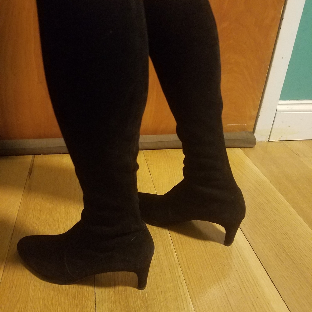 Knee length boots